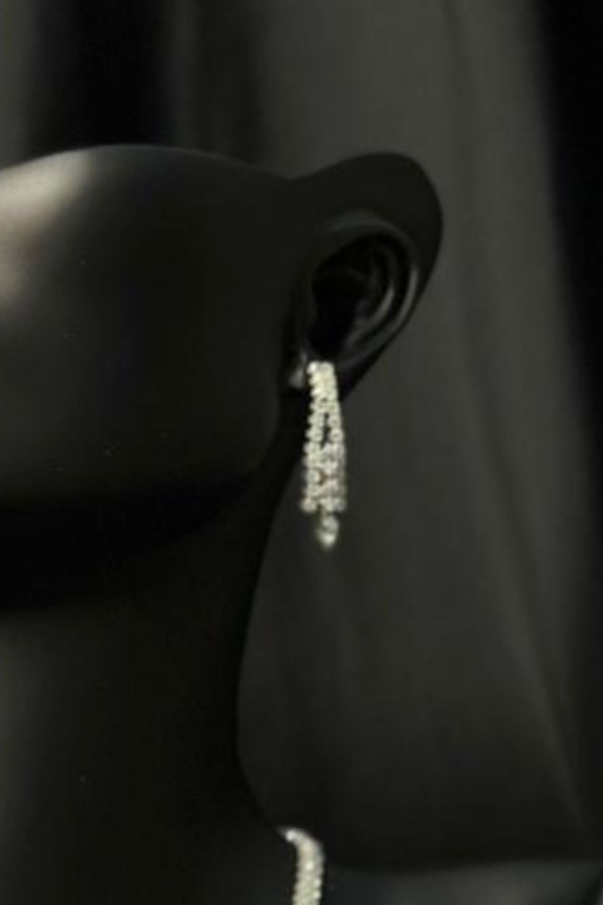 Cleopatra Model Zirkon Taşlı Abiye Kolye Küpe Seti Gelin Nişan Takı Seti