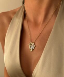 Çelik Serenay Kolye